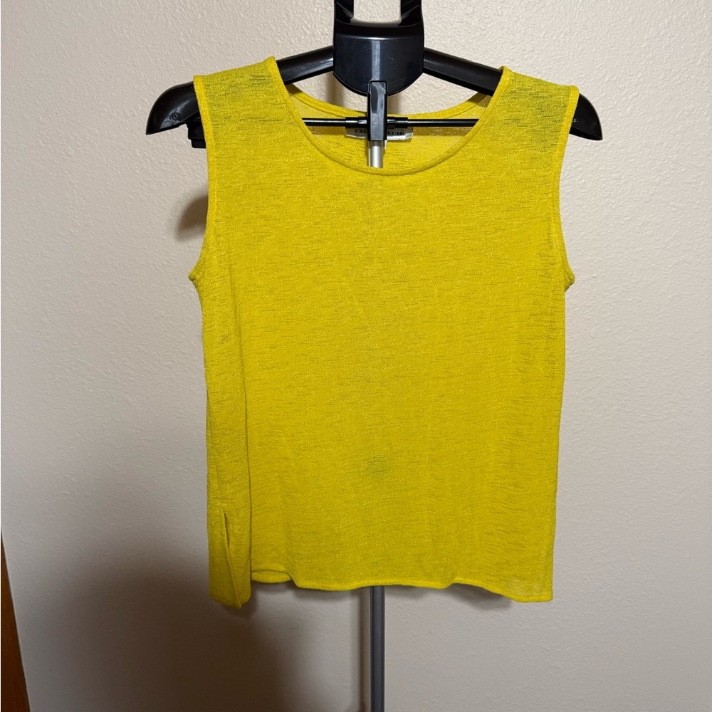 Vibrant Yellow Women's Tank‎ Top
